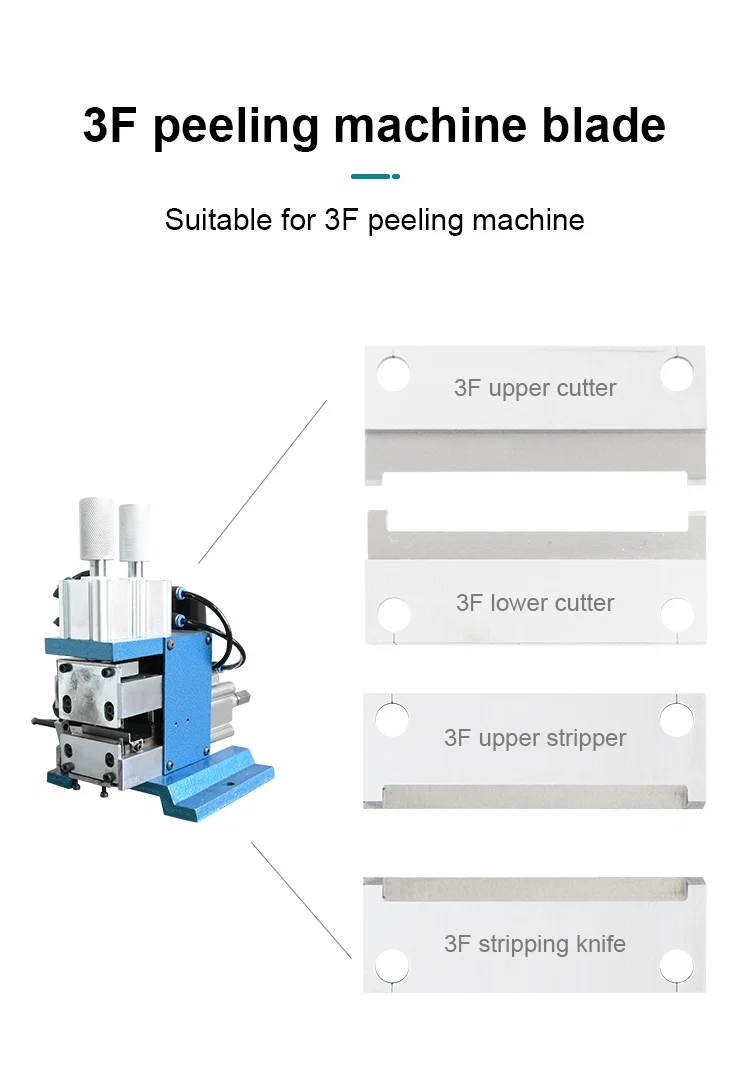 Special Durable blade, 3F Cable core wire stripping pneumatic machine blade 내구성이 뛰어난 특수 블레이드, 3F 케이블 코어 와이어 스트리핑 공압 기계 블레이드