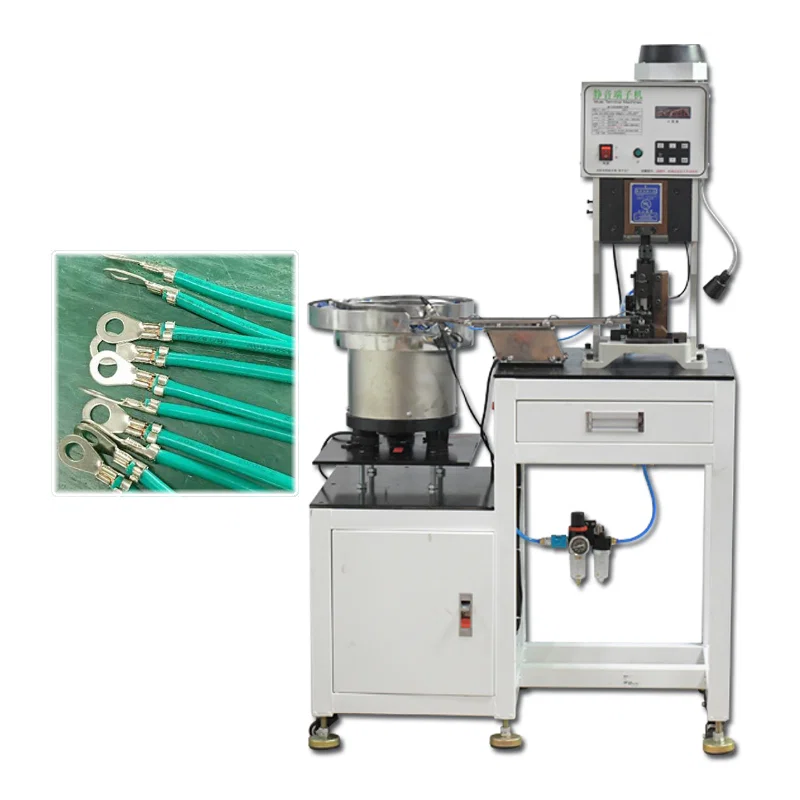 진동판 공급이 가능한 느슨한 단자 압착 기계, 와이어 느슨한 단자 압착 기계, 케이블 러그 압착 기계, 플라스틱 쉘 단자 압착 기계 