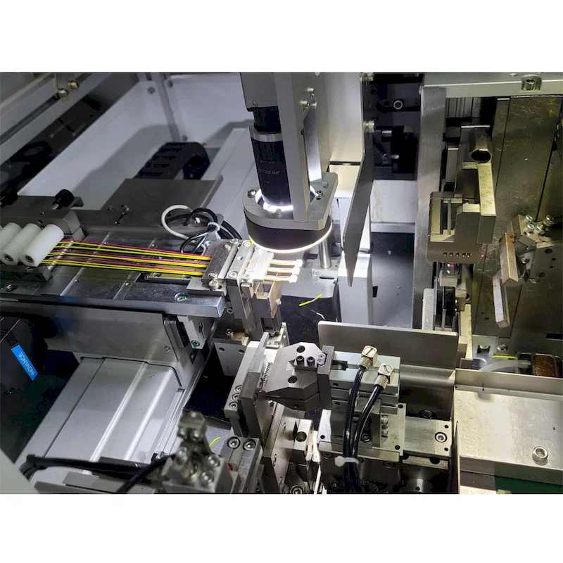 CE 인증서 완전 자동 와이어 압착 하우징 삽입 기계, 자동 와이어 압착 하우징 삽입