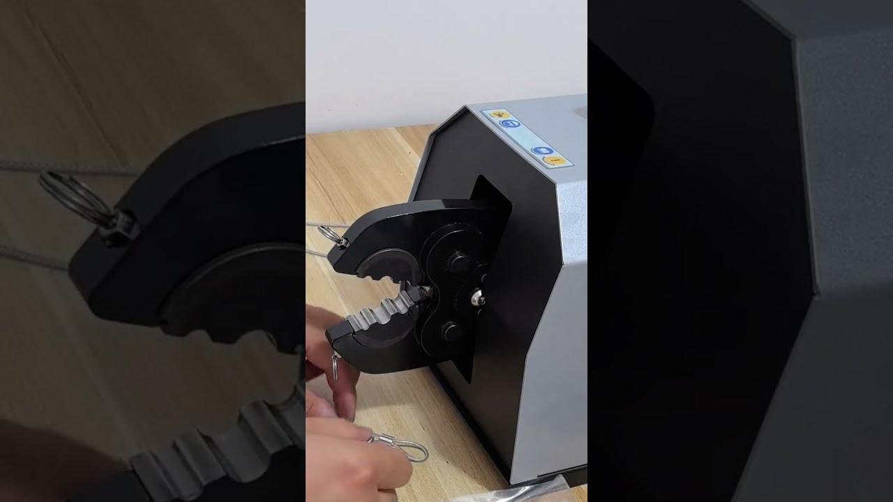 Heavy Duty 9 Ton Pneumatic Terminal Crimping Machine for Large Lugs #factory #machine