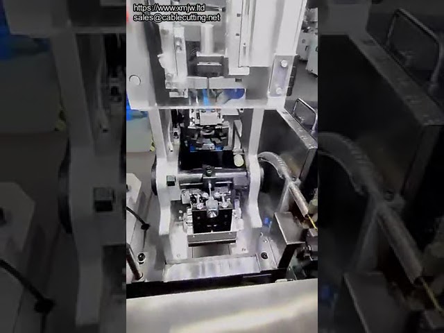 Auto Terminal Crimping Machine Automatic Double Head Waterproof Plug Inserting Crimping Machine