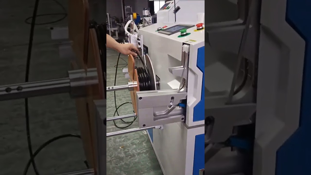 Automatic Meter Counting, Sorting, Cutting, Tube Winding & Coiling Machine for Drip Irrigatio