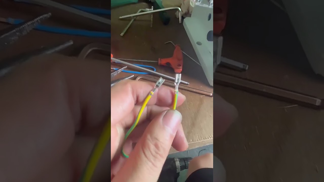 Super Silent 2T OTP Semi Automatic Electric Terminal Crimping Tool   Cable Wire Crimper