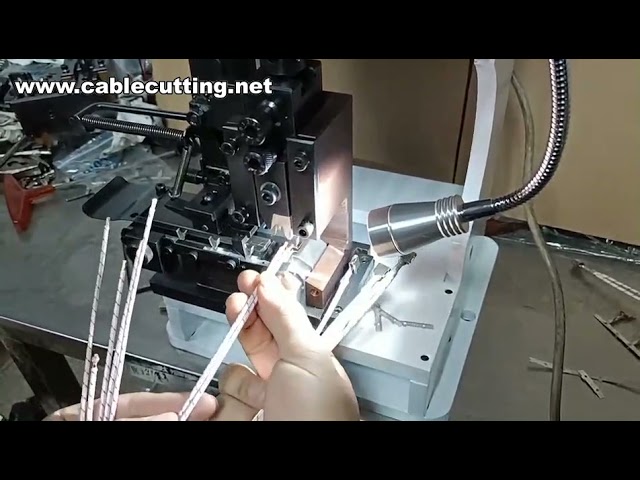 Connector Crimping Cable Machine,Automatic Terminal Crimping Machine,Electrical Copper Cable Wire Te