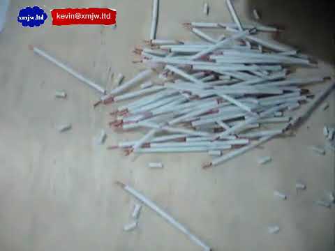 Automatic Dual Channels Wire Stripping Cutting Twisting Machine