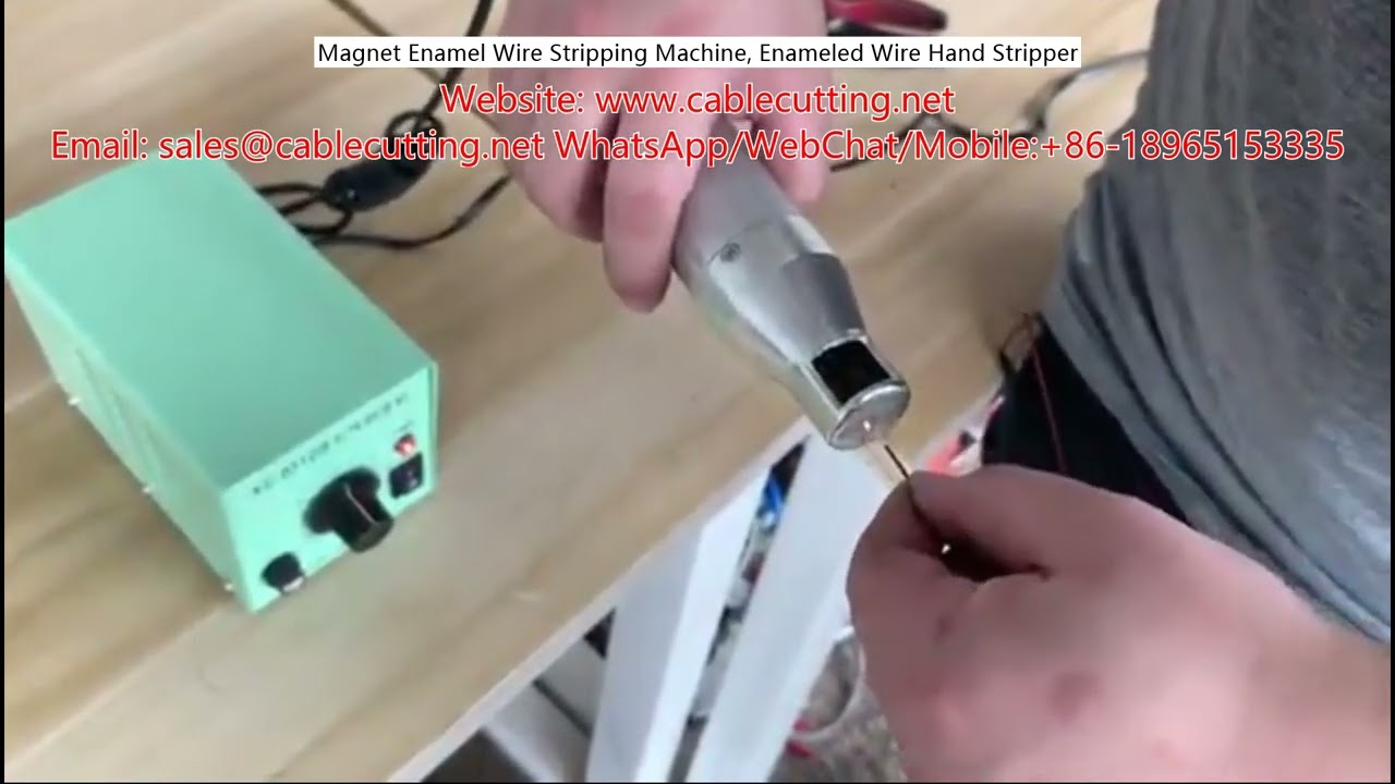 Magnet Enamel Wire Stripping Machine, Enameled Wire Hand Stripper
