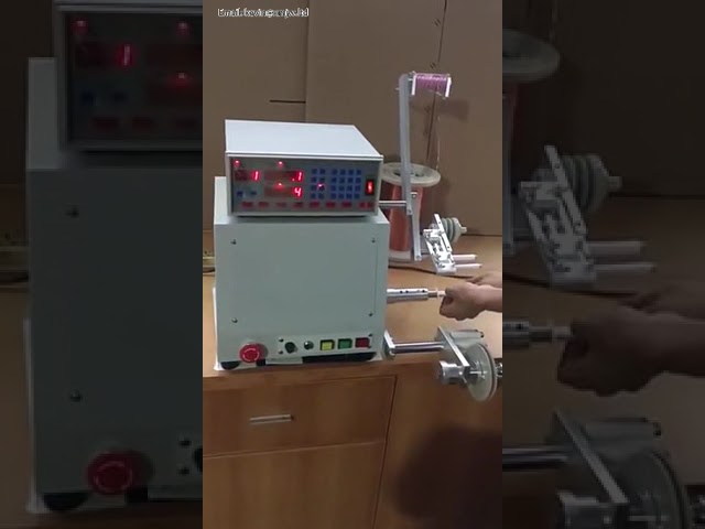 Computer CNC Automatic Cable Coil Winder Wire Coil Winding Machine For 0 03 1 2mm Wires 110V 220V