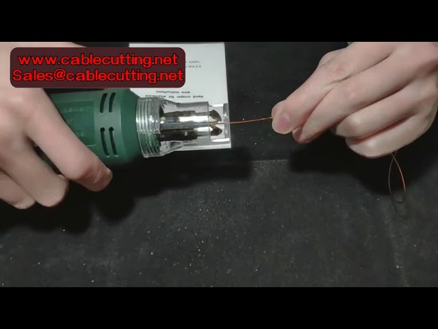 DF 68 Scraper Handheld Varnished Copper Wire Stripper Electric Enameled Wire Stripping Machine Claw