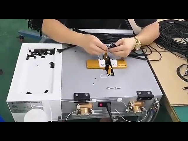 High Efficient Automatic USB Cable Dispensing Pusher   Data Cable Production