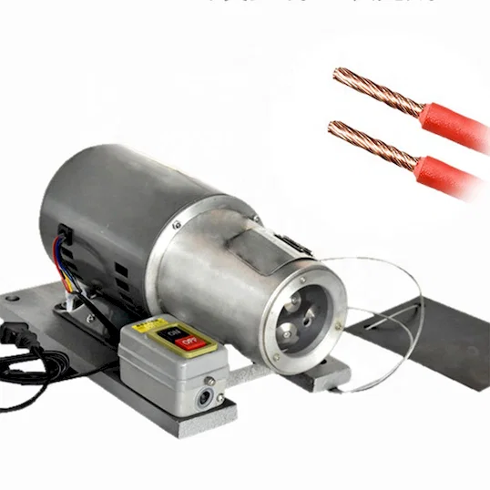 반자동 와이어 탈피 연선기 WPM-191 - 반자동 와이어 브러시 머신